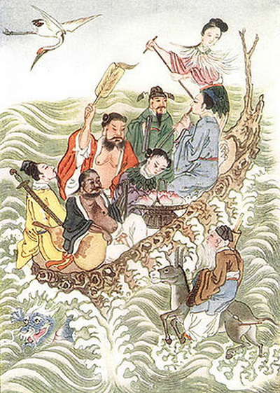Мифы Древнего Китая:  восемь бессмертных. Часть 6