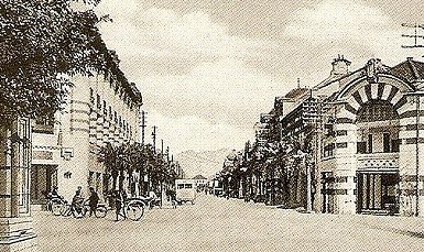 Улицы Тайваня в период правления Японии (1895-1945 гг.)