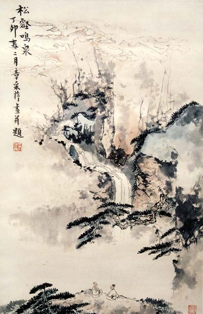 Традиционная китайская живопись: картины художницы Чжан Цуйин