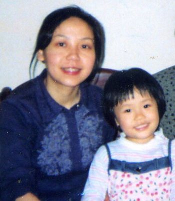 Цао Чжимин с дочерью. Фото с epochtimes.com