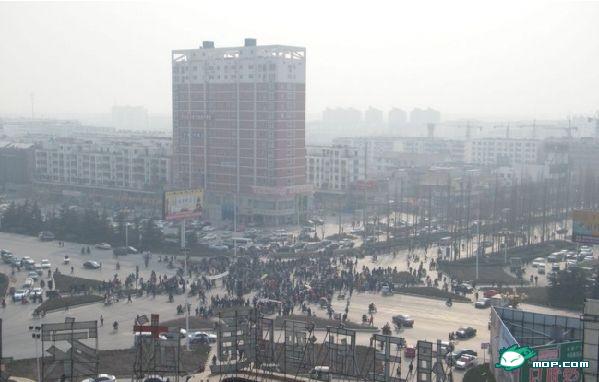 Фото с места событий. Город Пэйчжоу провинции Цзянсу. 7 января 2010 год. Фото с epochtimes.com