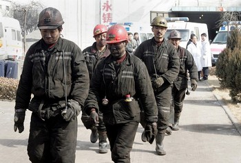 Китайские шахты считаются самыми опасными в мире. Фото: AFP