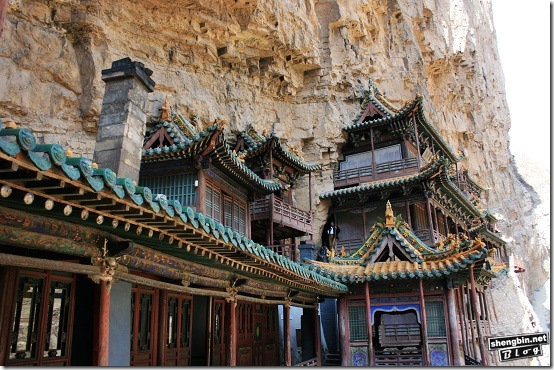 Китай. Удивительный «Храм, висящий в пустоте». Фотообзор
