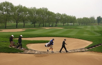 Площадка для гольфа в Пекине. Фото: Jan Walton/Getty Images