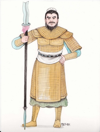 Чжан Фэй - храбрый генерал и беспристрастный судья. Иллюстрация: Блу Сяо/Великая Эпоха (Epoch Times)