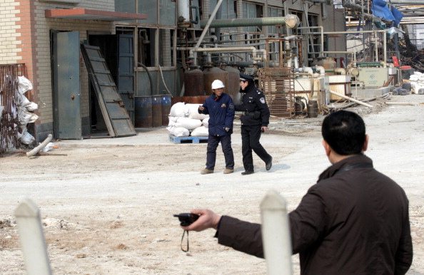 Взрыв на заводе химикатов в китайской провинции Хэбэй