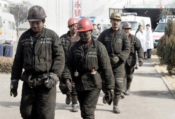 Китайские шахты самые опасные в мире. Фото: AFP