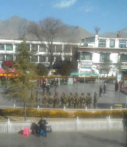 Тибетская Лхаса превращается в «военный город»