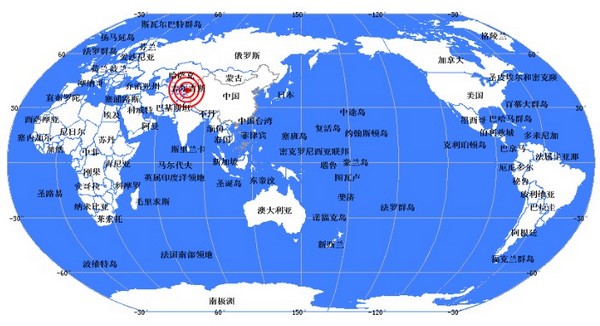 В китайском Синьцзяне за две недели произошло семь землетрясений