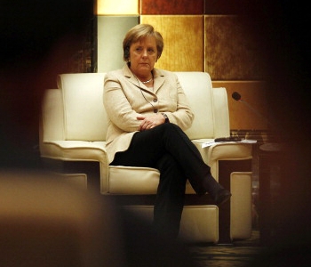 Канцлер Германии Ангела Меркель в Китае. Фото: Getty Image