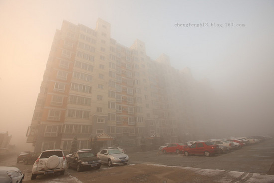 Смог окутал десятки городов Китая. Январь 2013 года. Фото с epochtimes.com