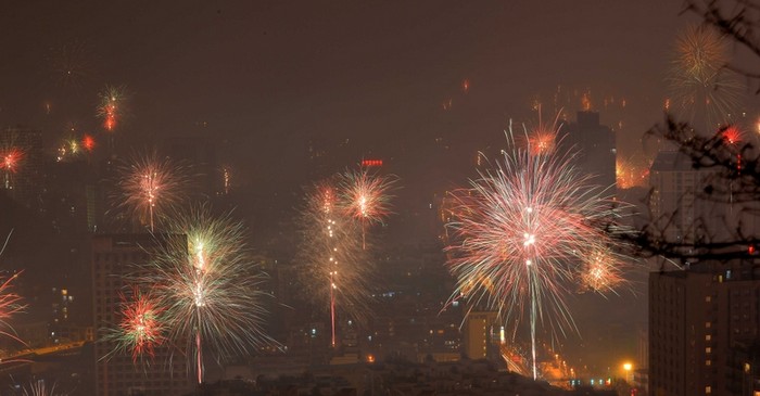 Новогодние хлопушки ухудшили качество воздуха китайских городов