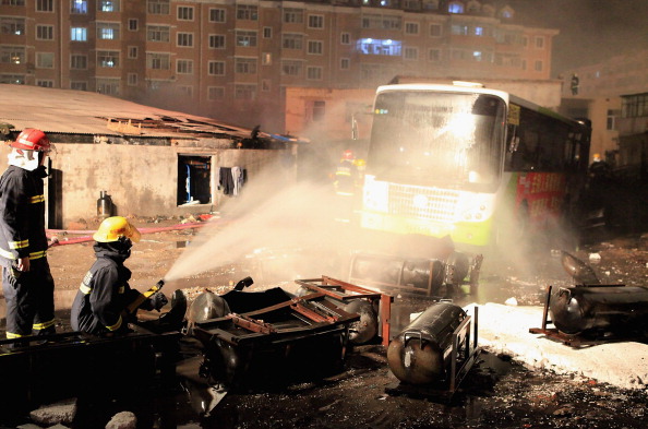 Фоторепортаж о взрыве в Харбине
