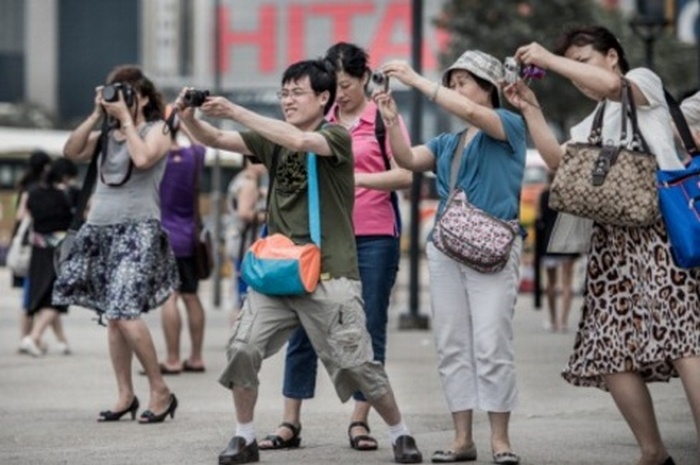 Туристы из Китая считаются щедрыми и восторженными. Фото: AFP/Getty Images