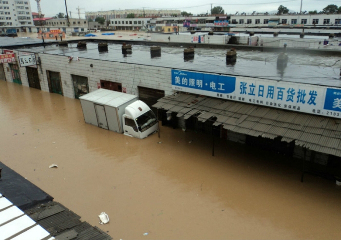 Тайфун «Дамрей» обрушился на провинцию Ляонин