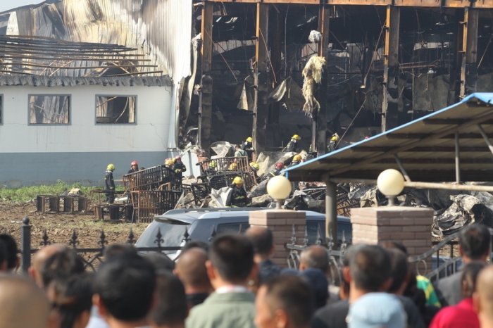 В Китае 120 человек погибли в результате пожара на птицефабрике. Фото с epochtimes.com
