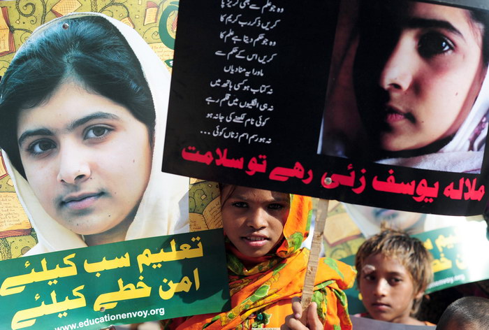 Нобелевская премия мира должна быть присуждена Малале Юсафзай