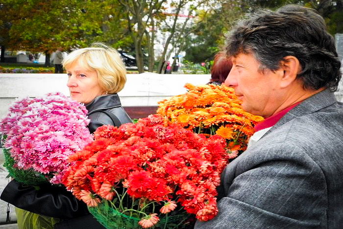 Выставка хризантем в Севастополе. Октябрь 2013 г. Фото: Алла Лавриненко/Великая Эпоха (The Epoch Times)