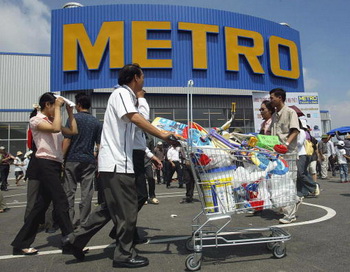 Metro Group планирует значительно расширить свою сеть супермаркетов в России