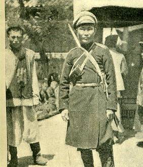 Бурят-казак в Мукдене во время русско-японской войны. Фото: buryat-mongolia.info