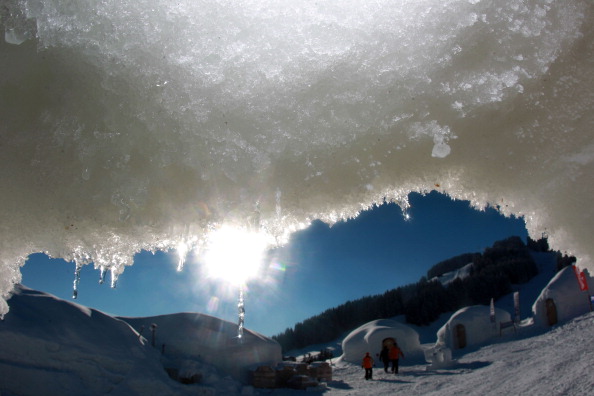 Alpeniglu – деревня изо льда и снега в горнолыжной области Австрии