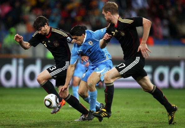 Кубок мира 2010. Германия - Уругвай - 3:2. Фоторепортаж