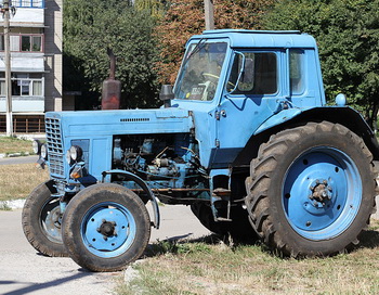 Трактор МТЗ-80, белорусского производства, достиг мирового скоростного рекорда среди тракторов. Фото: wikipedia.org