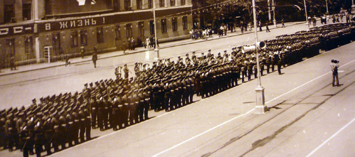 Владикавказский институт готов к проведению парада. Фото из архива Гарри Феодорова