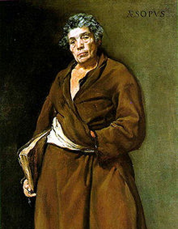 Эзоп. Картина Диего Веласкеса (1639—1640)
