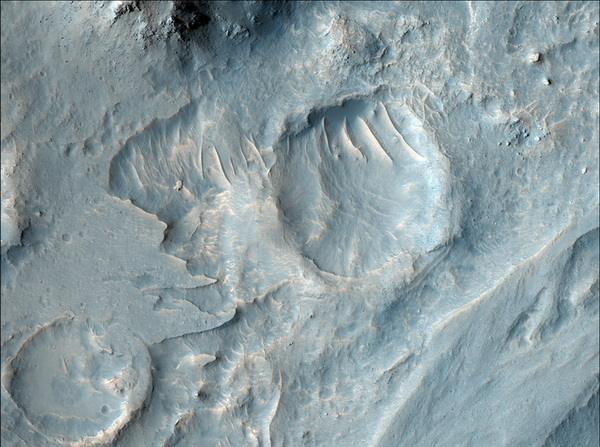 Марс. Кратер Гейла. Фото: NASA/JPL/University of Arizona