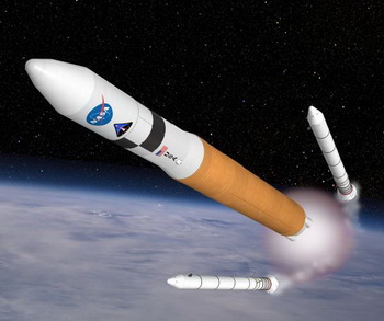 NASA представило проект новой тяжелой ракеты-носителя. Фото: www.newscientist.com
