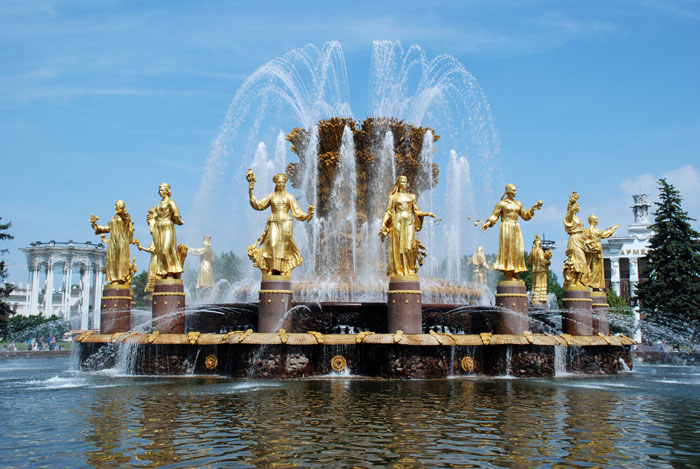 фонтан «Дружбы народов» на ВВЦ. Фото: Юлия Цигун/Великая Эпоха (The Epoch Times)