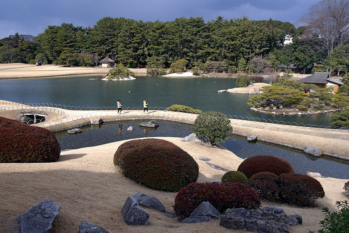 Японский сад, Окаяма, Япония. Фото: 663highland/commons.wikimedia.org