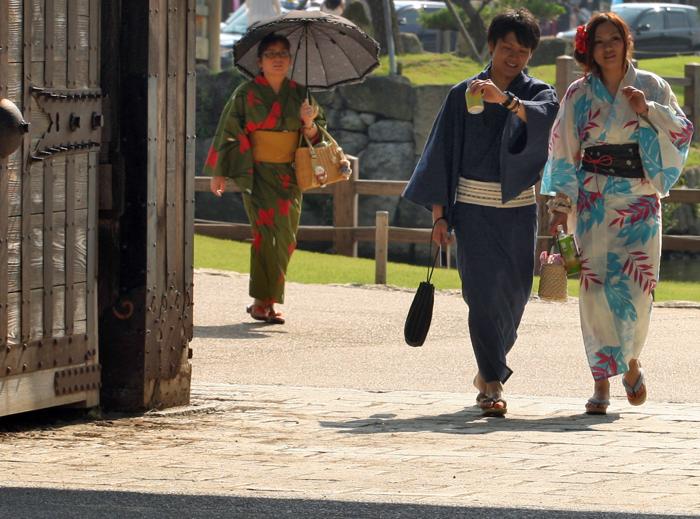Фестиваль кимоно прошёл в Японии