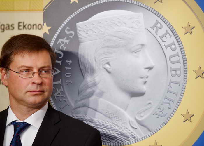 С нового года Латвия переходит на евро