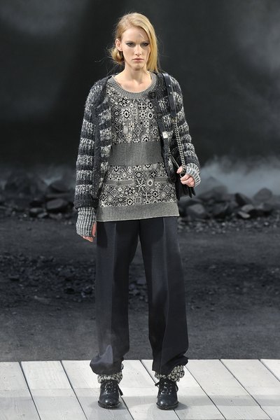 Осень-зима 2012: коллекция Chanel на Парижской неделе моды