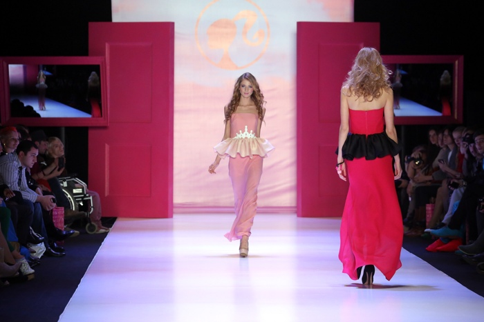 Коллекция Dasha Gauser для Barbie на Mercedes-Benz Fashion Week в России.  Часть 2