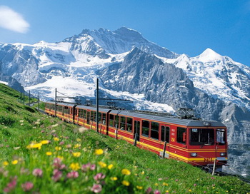 Швейцарские Альпы: в Юнгфрау на поезде