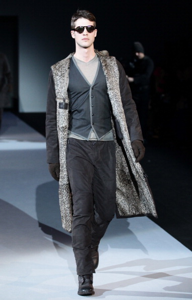 Giorgio Armani: Мужская коллекция осень-зима 2011 на Неделе моды в Милане