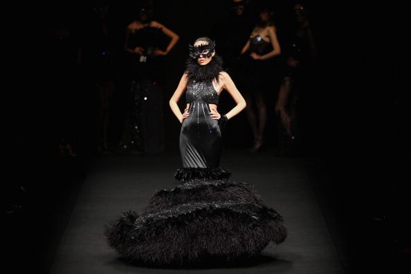 Презентация коллекции во время BIFT-Raffles на Неделе моды 2011 в Пекине
