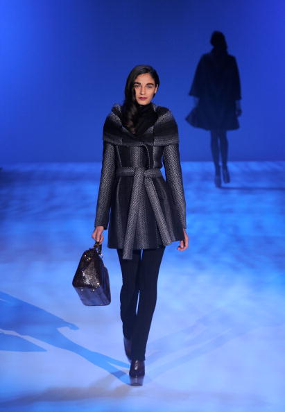 Коллекция от Christian Siriano сезона осень-зима на Неделе моды Mercedes-Benz в Нью-Йорке