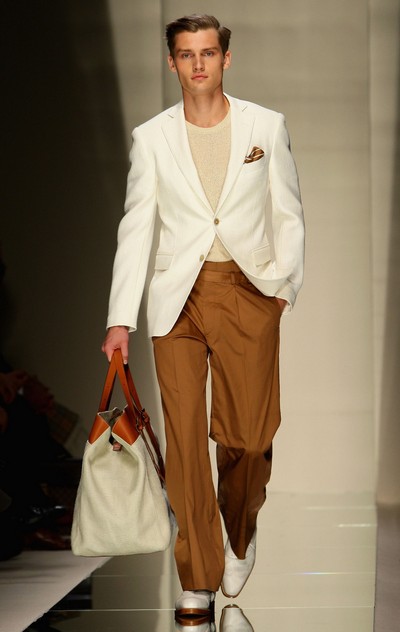Мужская коллекция Salvatore Ferragamo весна-лето 2011 на миланской Неделе моды
