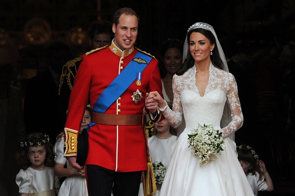 Свадебная церемония Принца Уильяма и Кейт Миддлтон. Фото: CARL DE SOUZA/AFP 