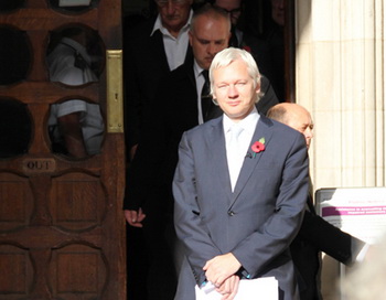 Основатель сайта Wikileaks Джулиан Ассанж. Фото РИА Новости