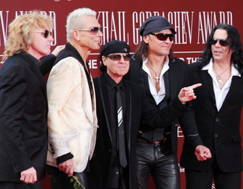 Участники группы Scorpions. Фото РИА Новости