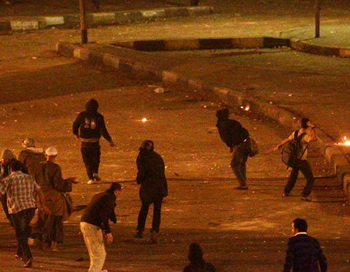 Столкновения в Египте. Фото РИА Новости
