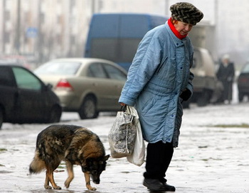 Гололед. Фото РИА Новости