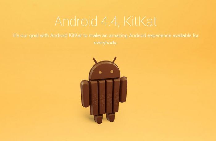 Шоколадный Android из батончиков KitKat. Фото: theverge.com