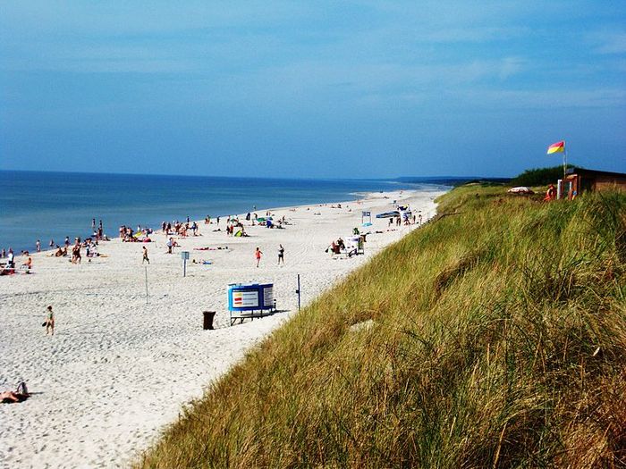 Балтийское побережье, пляж Пярвалка, Неринга, Литва. Фото: Vilensija/commons.wikimedia.org