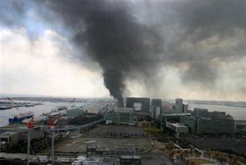 Взрыв на АЭС «Фукусима» в Японии прозвучал в прямом эфире